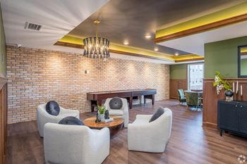 Hotel style lounge